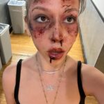LuLu Lambros Instagram - Ultraviolence🔪 makeup by me