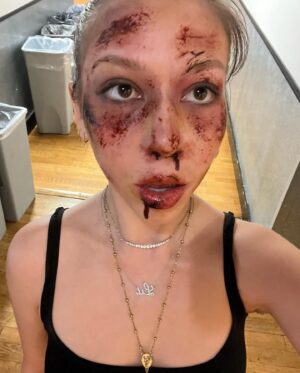 LuLu Lambros Instagram - Ultraviolence🔪 makeup by me