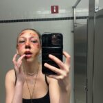 LuLu Lambros Instagram - Ultraviolence🔪 makeup by me