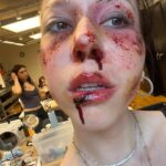 LuLu Lambros Instagram - Ultraviolence🔪 makeup by me