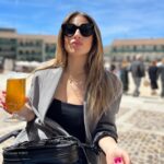 Lucía Gil Instagram – Día en Chinchón 🍻🤍