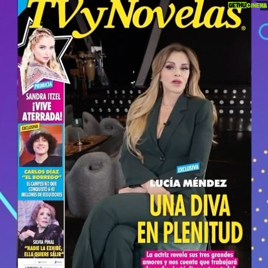 Lucía Méndez Instagram - Una diva no nace, se hace… @luciamendezof nos comparte los mejores secretos para ser una gran @vedetteshow de noche. 🤩 Adquiere tu revista #TVyNovelas y no te pierdas esta entrevista exclusiva porque tú lo pediste. ❤️🔥