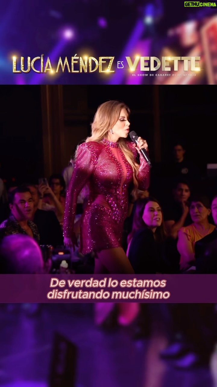 Lucía Méndez Instagram - Aún estás a tiempo de cantar junto a Lucía los éxitos que marcaron a una generación. No te quedes fuera y revive el cabaret con nosotros. 💎 ⏰ Viernes y sábados – 9:30 pm 🏨 Nuevo Foro Stelaris – Hotel Fiesta Americana Reforma 🎟 Boletos en @goliiive, en el lobby del hotel o al teléfono 5560662227 #cabaret #cdmx #cena #show #teatro #weekend #viernes #sabado #drinks #girls #luciamendez