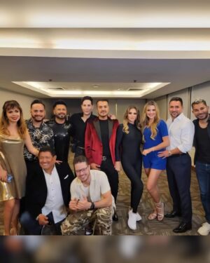 Lucía Méndez Instagram - Gracias por compartir esta noche conmigo en @vedetteshow ❤️❤️❤️ @juanosorio.oficial @soyevadaniela @marjodsousa @christianchavezreal @williamvaldes @mediaconceptspr @jonathan.tonatiuh ❤️❤️❤️