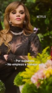 Lucía Méndez Instagram - Siempre Reinas 2da Temporada 19 de marzo solo por #netflix @netflixlat Van a volar pelucas y ni modo. 😱🤭💋 #siemprereinas #luciamendez #netflixseries 😘