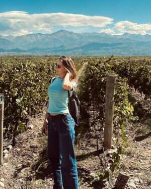 Lucía Guerrero Instagram - Viñedos en marte