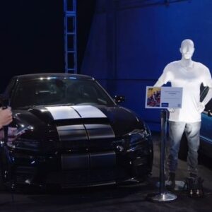 Luciana Faulhaber Instagram - Remember when we had to interview people from 6 FT away? Here I am interviewing @fastandfuriousde stunt coordinator Spiro Razatos for our live F9 trivia show. I love high speed driving and this one was such a blast!! 💥🏎️🎬

#racingcar #fastandfurious #speed #stuntdriving #fast #speedway #interview #latina #funtimes #host #talent #actor