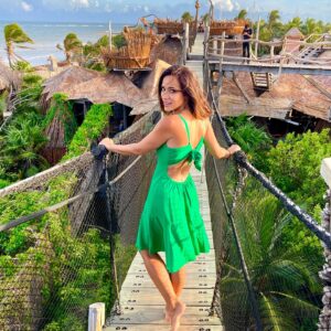 Luciana Faulhaber Instagram - JANE 🐒🌳

#treehouse #janeofthejungle #mexico #azulik #tulum #adventure #green #goodvibesonly #reset #realtalk #travel #travelgram #naturelovers #barefootgirl