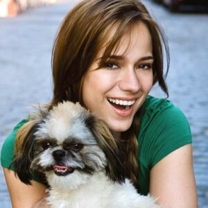 Luciana Faulhaber Instagram - Happiest 17th BIRTHDAY to my main squeeze! 🐶

Love of my life, dog of my dreams, I don’t know what I did to deserve you but thank you for 17 years of unconditional love, companionship and so much fun! You are everything I dreamed a dog would be and so much more. 

Here’s to 17 more years! 🎂🥳🥂
JK but a couple more would be nice buddy. 

Slide to the end to see the first photo of @spikesgram the day he came home at 7 weeks old! 💖

#puppylove #doglife #fun #girlsbestfriend #love #play #loveofmylife #shitzu #shitzulover #puppydog