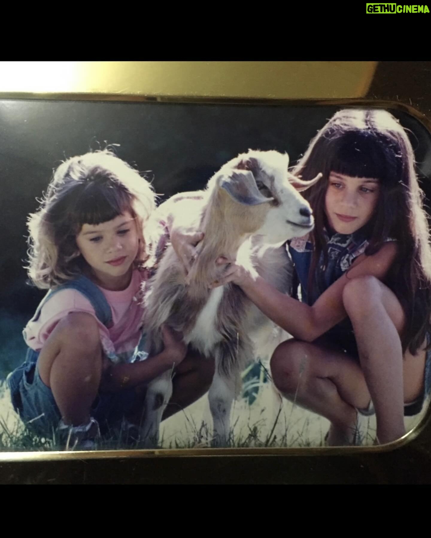 Luciana Sismondi Instagram - Hola Luchiii 💜 Hay que escuchar al niño que fuimos un día y que existe dentro de nosotros. Ese niño entiende de momentos mágicos! Feliz día del niño para todos!!! 1- Con mi primer perrito “Willy” 2- Listas para salir con mi hermana 😂 3- Haciendo la publicidad de la farmacia de mi mamá 4- Cuando gané mi primer trofeo en gimnasia artística 5- siempre amando a la naturaleza