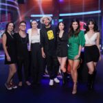 Luciana Sismondi Instagram - No se pierdan hoy @faisynights a las 10:30 pm por @canalunicable para ver si ganamos (o no) en este juego tan divertido! ⚡️ #chelapong Visitando a este crew que son garantía para pasarla bien!! Look: @nisa_by_denisa @nisa.conceptstore