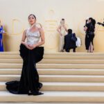 Luciane Buchanan Instagram - Mālo ‘aupito @goldhouseco for my first Gold Gala. 🌟 The imposter syndrome of being an A100 honouree was real, but to be embraced by the AAPI community out here is pretty dang special. Congrats to all the inspiring honourees and @bingchen for a wonderful event🙏🏽 Thank you @peakpasifika for always championing me in every milestone and bridging the gap for Pasifika artists in these spaces, when historically PI was included in the acronym but not in the conversation. Your work doesn’t go unnoticed. I share it all with you fam. 🫶🏽🌊 Finally, my wonderful glam team who managed to pull this killer look together over a txt group chat! DEAD. Only trying on a dress 3hrs before the event after I got on the earliest flight I could from a full week of night shoots 🫠 thank you for taking care of me, giving me a full on Princess diaries makeover making me look less sleep deprived 😘 y’all are all magicians I swear. And finally, to my darling manager (who’s not on insta but I’ll say it anyway) thank you for being the biggest ally for the past 7 years of working together. You’ve pushed down doors to get me here and we still have so much left to do my girl. Thank you for sharing this special night with me. 💕 Off to finish S2… Happy AAPI month. All eyes on Rafah. Love you mum, happy Mother’s Day. You’re my world. X Hair: @theartistred Make up: @cherishbrookehill Styled by: @benjaminholtrop Styles Assist: @emilykejohnson & @rasheedmkanbar Photographer: @hahnbo Photo assist: @chenbant Gown - Do Long - @dolongofficial Jewelry - UBS Gold - @ubs.gold Shoes - Sebastian Milano - @sebastianmilano_ Bag - @verafied_official Sunglasses - @lespecs