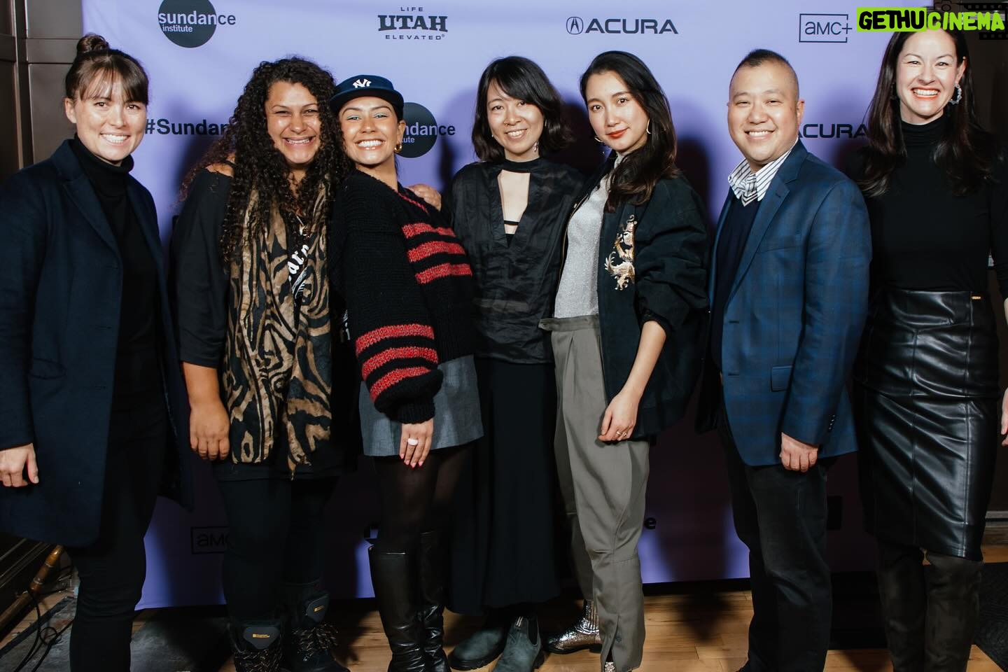 Luciane Buchanan Instagram - A month since #sundance and what Iโve learnt is that @vea_mafileo and I love a mic ๐ such unforgettable memories. Aotearoa, our film will have our home premiere at the wonderful @maorilandfilm next month! Sadly Vea and I wonโt be there but the @runcharliefilms boys will hold it down ๐ซถ๐ฝ link for tickets are in my bio ๐