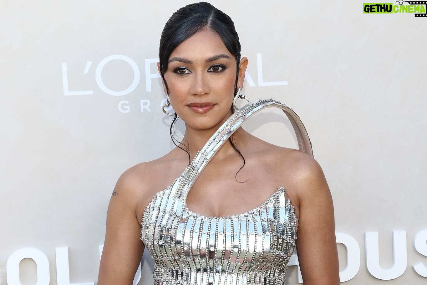 Luciane Buchanan Instagram - Mālo ‘aupito @goldhouseco for my first Gold Gala. 🌟 The imposter syndrome of being an A100 honouree was real, but to be embraced by the AAPI community out here is pretty dang special. Congrats to all the inspiring honourees and @bingchen for a wonderful event🙏🏽 Thank you @peakpasifika for always championing me in every milestone and bridging the gap for Pasifika artists in these spaces, when historically PI was included in the acronym but not in the conversation. Your work doesn’t go unnoticed. I share it all with you fam. 🫶🏽🌊 Finally, my wonderful glam team who managed to pull this killer look together over a txt group chat! DEAD. Only trying on a dress 3hrs before the event after I got on the earliest flight I could from a full week of night shoots 🫠 thank you for taking care of me, giving me a full on Princess diaries makeover making me look less sleep deprived 😘 y’all are all magicians I swear. And finally, to my darling manager (who’s not on insta but I’ll say it anyway) thank you for being the biggest ally for the past 7 years of working together. You’ve pushed down doors to get me here and we still have so much left to do my girl. Thank you for sharing this special night with me. 💕 Off to finish S2… Happy AAPI month. All eyes on Rafah. Love you mum, happy Mother’s Day. You’re my world. X Hair: @theartistred Make up: @cherishbrookehill Styled by: @benjaminholtrop Styles Assist: @emilykejohnson & @rasheedmkanbar Photographer: @hahnbo Photo assist: @chenbant Gown - Do Long - @dolongofficial Jewelry - UBS Gold - @ubs.gold Shoes - Sebastian Milano - @sebastianmilano_ Bag - @verafied_official Sunglasses - @lespecs