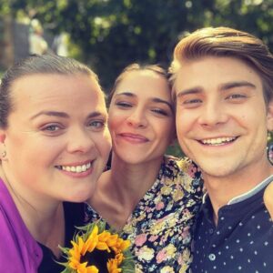 Lucie Polišenská Instagram - @evabureshsalvatore @mareklambora  2 roky života. Ňuňánci! Děcka bylo to s váma bezva 😘😘😘
