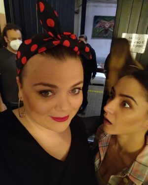 Lucie Polišenská Instagram - @evabureshsalvatore  Evička říkala ,že se mnou chce chodit 🥰🥰🥰