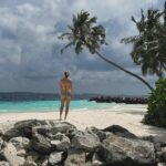 Lucie Šafářová Instagram - Maledivy. Tak zase někdy…bylo to krásné! Maldives 🩵💚 until next time.. thank you @emeraldmaldivesresortspa and all the super friendly staff! 🫶🏻 @tomasplekanec