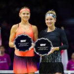 Lucie Šafářová Instagram - 👑 11 společných WTA titulů z toho 5 na grandslamech. 👀 Připomeňte si největší úspěchy @lucie.safarova s @matteksands. 🎾👇 🏆 Australian Open 2015 🏆 Roland Garros 2015 🏆 US Open 2016 🥈 Finále turnaje mistryň 2016 🏆 Australian Open 2017 🏆 Roland Garros 2017 Které vítězství #TeamBucie vám utkvělo v paměti nejvíc? 💌 #livesportpragueopen #wta #prague #tennis
