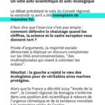 Lucie Lucas Instagram - Côté protection de l’océan, le monde avance mais la France régresse, tandis que la Bretagne résiste, déterminée à protéger les pêches destructrices plutôt que le climat et notre avenir. Mais le vent a tourné : pour défendre l’indéfendable chalutage qui ravage les écosystèmes marins, les élus ont été réduits à mentir et à mépriser les activistes et les citoyens. Leur posture est intenable. Ils le savent et ils paniquent. Fixons-nous jusqu’au 8 juin, journée mondiale de l’océan, pour obtenir l’interdiction des méthodes de pêche destructrices dans les aires marines supposées être « protégées ». Rejoignez la Coalition citoyenne pour la protection de l’océan pour agir et gagner avec nous !