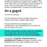 Lucie Lucas Instagram - Côté protection de l’océan, le monde avance mais la France régresse, tandis que la Bretagne résiste, déterminée à protéger les pêches destructrices plutôt que le climat et notre avenir. Mais le vent a tourné : pour défendre l’indéfendable chalutage qui ravage les écosystèmes marins, les élus ont été réduits à mentir et à mépriser les activistes et les citoyens. Leur posture est intenable. Ils le savent et ils paniquent. Fixons-nous jusqu’au 8 juin, journée mondiale de l’océan, pour obtenir l’interdiction des méthodes de pêche destructrices dans les aires marines supposées être « protégées ». Rejoignez la Coalition citoyenne pour la protection de l’océan pour agir et gagner avec nous !
