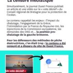 Lucie Lucas Instagram - Côté protection de l’océan, le monde avance mais la France régresse, tandis que la Bretagne résiste, déterminée à protéger les pêches destructrices plutôt que le climat et notre avenir. Mais le vent a tourné : pour défendre l’indéfendable chalutage qui ravage les écosystèmes marins, les élus ont été réduits à mentir et à mépriser les activistes et les citoyens. Leur posture est intenable. Ils le savent et ils paniquent. Fixons-nous jusqu’au 8 juin, journée mondiale de l’océan, pour obtenir l’interdiction des méthodes de pêche destructrices dans les aires marines supposées être « protégées ». Rejoignez la Coalition citoyenne pour la protection de l’océan pour agir et gagner avec nous !