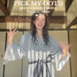 Lucie Rhéaume Instagram - Aide-moi à choisir ma tenue de la journée ici à Kyoto, au Japon. 🇯🇵 On y va pour la vibe plus Old Money Summertime ou Boho Chic? 🤌🏼