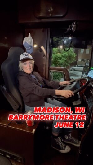 Lucinda Williams Instagram - Beep beep‼️ Simmer down y’all ‼️ we’ve got an URGENT MESSAGE ‼️

We’re headed to @barrymoremsn in Madison, Wisconsin to perform one of our beloved Don’t Tell Anybody The Secrets shows 😱😎 Lets rock, y’all ❤️‍🔥