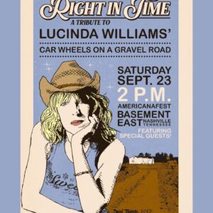 Lucinda Williams Instagram - Whew! 2023 has been a blast. We rang in my 70th birthday playing a show in Belfast and celebrated with a surprise party back in the states with my friends. 

@americanafest “pre-Grammy salute” (which I was so excited to tune in via livestream as I was under the weather… but an honor, nonetheless!)

My memoir was released in April and hit the NYT bestseller list 🥲

Stories From a Rock N Roll Heart came out this summer ❤️‍🔥 and I am overwhelmed with the outpouring of love it’s been receiving.

We toured with our new friends @bigthiefmusic and had a blast when we got to share the stage 

Forbes included me in their 50 over 50 😅

Played guitar on stage at @theryman for the first time since my stroke in 2020 🙌🎸

Car Wheels hit its 25th anniversary and we had a great time at the tribute at @thebasementeast

And this was the year we introduced our new concert formatting for “Don’t Tell Anybody the Secrets” tour, where we incorporate more storytelling and visuals along with the songs. 

All in all, 2023 was an exciting year full of rock n roll throughout Australia, Mexico, Europe (twice) and all around the United States adding up to 200 days on the road. Watch out, 2024… we’re coming for you 😉