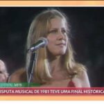 Lucinha Lins Instagram - Matéria sobre o Festival de Música MPB. O primeiro lugar, a vaia no Maracanãzinho. Foi um marco na minha vida.