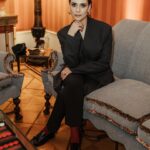 Lucrezia Guidone Instagram - Thank you @churchs for having me. It was an honor to be part of this magical night at Villa Wolkonsky breathing the timeless and iconic elegance of Church’s. #churchsshoes #adv #churchs