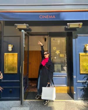 Lucrezia Guidone Instagram - Le cinéma… the most beautiful fraud in the world 🤍

#godard