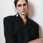 Lucrezia Guidone Instagram - 🫶🏻 Foto @ericafava Styling @valeriajmarchetti Muah @fulviatellone @simonebelliagency Look @sandroparis @annabollatipr @studio_ventuno_roma
