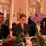 Lucrezia Guidone Instagram - Thank you @churchs for having me. It was an honor to be part of this magical night at Villa Wolkonsky breathing the timeless and iconic elegance of Church’s. #churchsshoes #adv #churchs