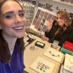 Lucrezia Guidone Instagram – Incredible day in Roma bella with the one and only @lucia_silvestri 💚 Thank you Lucia for sharing with me the powerful energy of your passion and creativity 🐍 

@bulgari