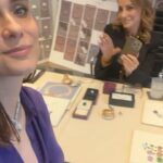 Lucrezia Guidone Instagram – Incredible day in Roma bella with the one and only @lucia_silvestri 💚 Thank you Lucia for sharing with me the powerful energy of your passion and creativity 🐍 

@bulgari