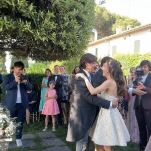 Ludovica Gargari Instagram - Il giorno più bello della mia vita, la Dolce Vita 🤍 🎶 
25.05.24 
Benni&Tommi
