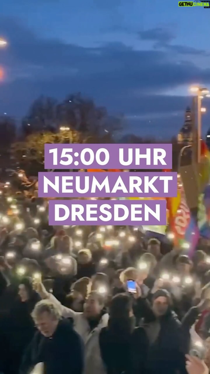Luisa Neubauer Instagram - Diesen Sonntag demonstrieren wir in Dresden und bundesweit, weil Demokratie etwas ist, das wir leben müssen! 🗓️ 25.02. - 15:00 📍Neumarkt, Dresden Wir nehmen Rechtsextremismus und widerwärtige Deportationsphantasien nicht schweigend hin! In Zeiten, in denen extreme Rechte erstarken und unsere Demokratie angreifen, ist es wichtig, dass die Brandmauer gegen Rechts klar aufrecht erhalten bleibt. Das fordern wir von allen Parteien des demokratischen Spektrums, denn klar ist doch: auf Rechtsruck mit Rechtsruck zu antworten ist keine Lösung! #WirSindDieBrandmauer #wirsinddiebrandmauerdresden #wirsindmehr #dd2502