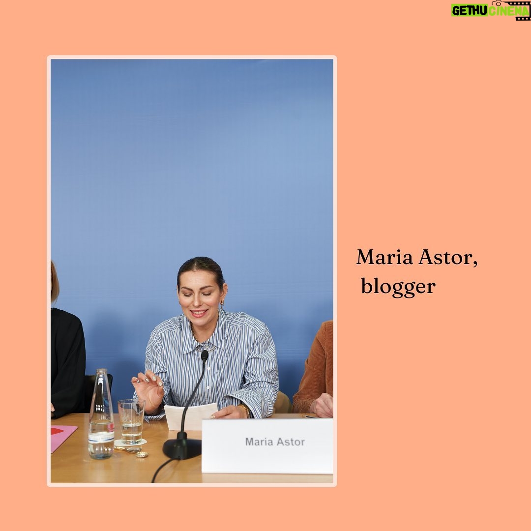 Luisa Neubauer Instagram - “In Germany, abortion is still a criminal offense, criminalized and regulated by the penal code. /…/ According to the United Nations, it is clear that access to safe and legal abortion is a human right.” Kristina Lunz about the right to abortion at today’s launch of @myvoicemychoiceorg campaign in Germany All the brilliant speakers today: @nikakolac, @luisaneubauer, @kristina_lunz,, @annikay_k, @thereal.carolinerosales, @julia.duchrow, @lsdornheim, Maria Astor, Leonie Kühn, thank you!✨