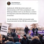 Luisa Neubauer Instagram - Was ein Wochenende. Zusammen geht alles. Jetzt ist (auch) die Politik gefragt. #DemokratieForFuture 📸 @simon_chmel