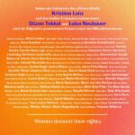 Luisa Neubauer Instagram – Frauenrechte sind Menschenrechte. 

Auf EU-Ebene gibt es gerade diesen historischen, jemals ersten Versuch, Frauenrechte wie u.a. Schutz vor digitaler Gewalt oder bessere Rechtsposition bei Vergewaltigungen, zu stärken und zu vereinheitlichen.

Doch der deutsche Justizminister Marco Buschmann, die deutsche Bundesregierung blockieren. Das ist nicht nachzuvollziehen.

Gemeinsam mit über 100 namhafte Frauen aus Politik, Kultur und Wirtschaft fordern wir unsere Rechte ein: 

Sehr geehrter Herr Buschmann, sehr geehrte Bundesregierung, wir appellieren dringend an Sie: Beenden Sie sofort Ihre Blockade-Haltung und stellen Sie sich nicht länger dem Schutz von Millionen von Frauen vor Gewalt in der EU entgegen.