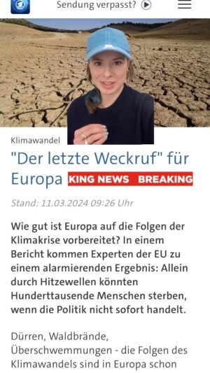 Luisa Neubauer Instagram - Breaking news und Leute sollten Bescheid wissen. #Klimakrise #Europa