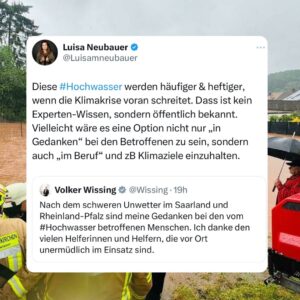 Luisa Neubauer Instagram - Just asking. Für alle, die mehr machen wollen als Gedanken: Spendeninfos in meinen Stories ♥️ #Hochwasser #Solidarität #Saarland