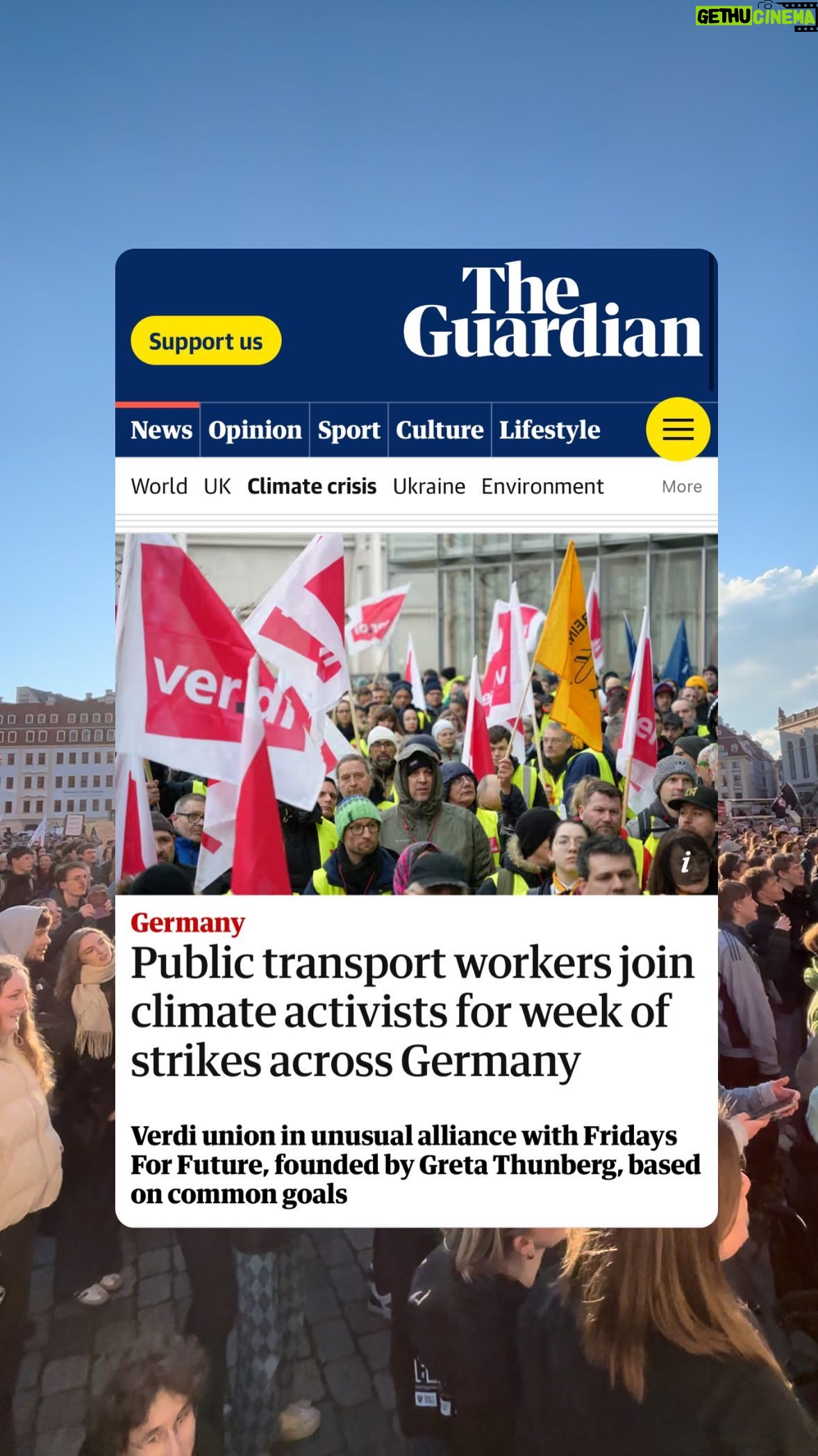 Luisa Neubauer Instagram - (Guckt bis zum Ende ♥️) Diesen Freitag gehen Klimaaktivist:innen mit Busfahrer:innen in ganz Deutschland auf die Straße. Kommt mit. It’s new, it’s needed. #ClimateJustice #WirFahrenZusammen