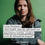 Luisa Neubauer Instagram - Nach Gründung der Bewegung „Fridays for Future“ (FFF) durch die Schwedin Greta Thunberg, wurde Luisa Neubauer eine der deutschen Sprecherinnen der Bewegung und später zu ihrem prominentesten Gesicht. Die deutsche Klimaschutzaktivistin spricht im Interview über persönliche Anfeindungen, den schweren Kampf der Klimabewegung und Greta Thunbergs Nachsicht mit der Hamas. Die lange Youtube-Version des Gesprächs seht ihr über den Link in unserer Bio via @tagesspiegel.