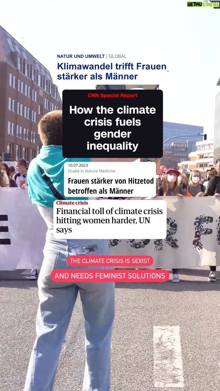 Luisa Neubauer Instagram - Climate justice 💜 feminist liberation #internationalwomensday #weltfrauentag