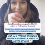 Luisa Neubauer Instagram – Demos alleine werden nicht die AfD halbieren. Aber sie können ein Ausgangspunkt für echte Veränderungen sein. Aktivismus wirkt. Protest wirkt. Laut sein lohnt sich. Und irgendwer muss anfangen und irgendwer ist immer mal selbst. Wir sehen uns am Wochenende wieder auf der Straße. #ZusammenGegenRechts