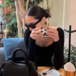 Luisa Rubino Instagram - @lacoste 🐊🤍 #LoraBag #LacosteLora #Lacoste
