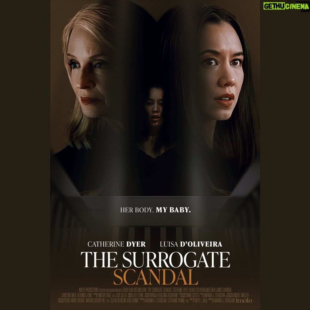 Luisa d'Oliveira Instagram - So excited to share this!! “The Surrogate Scandal” will be airing Sunday March 12 in the US on Lifetime at 8/7c. Her body. MY BABY. 😱 Our wonderful director was VERY pregnant when we shot this thriller and she was amazing! 💪 loved working with you ladies at @imotopro…I can’t wait to see what you do next. Such a fun production! I miss you all! @imotopro is a women owned production company that develops and fosters original female-driven content for in-house production. Happy International Women’s day indeed! The Surrogate Scandal this Sunday 😍 #thesurrogatescandal #internationalwomensday #women #lifetimemovies #thriller