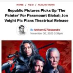 Luisa d'Oliveira Instagram - Congratulations @kimanikimani @stevenpaul246 @kyleotto87 on the theatrical release! Between the stunts and the SNOWSTORM this shoot was wild! Loved it all. Glad to be a part of the ride 🙌 Jan 5 theatrical release! @thecharlieweber @madisonbaileybabe @marieavgeropoulos @rryla @leahgibsonofficial @ryanpetey_dp @dan_rizzuto @paramountplus @sp_media_group #thepainter