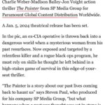 Luisa d'Oliveira Instagram - Congratulations @kimanikimani @stevenpaul246 @kyleotto87 on the theatrical release! Between the stunts and the SNOWSTORM this shoot was wild! Loved it all. Glad to be a part of the ride 🙌 Jan 5 theatrical release! @thecharlieweber @madisonbaileybabe @marieavgeropoulos @rryla @leahgibsonofficial @ryanpetey_dp @dan_rizzuto @paramountplus @sp_media_group #thepainter